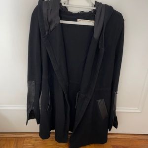 Blank Noir mid length jacket